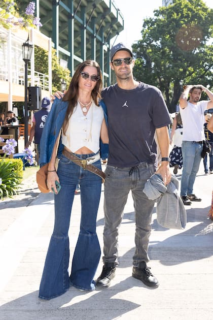 Angie Pedreira y Nicolás Pieres.