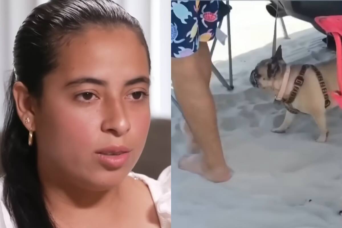 Angie Sandoval fue arrestada y estuvo a punto de ser deportada por llevar a su perra a la playa, en Florida