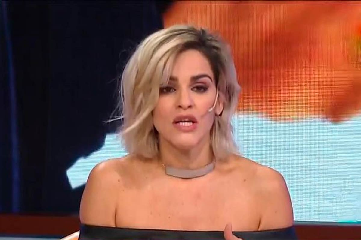 Angustiada, la bailarina no pudo evitar las lágrimas cuando le recordaron lo que había dicho su esposo