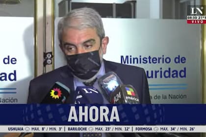 Aníbal Fernández brindó una conferencia de prensa sobre la investigación por la cocaína adulterada