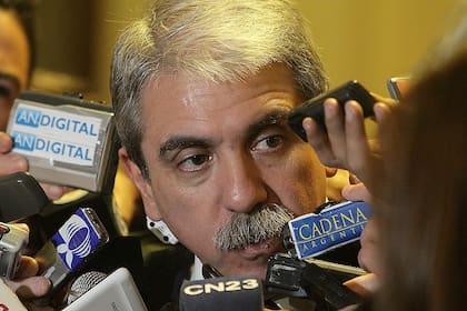 El ministro de Seguridad, Aníbal Fernández