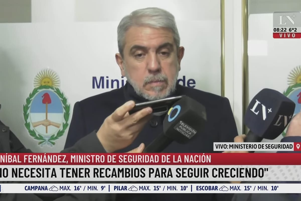 Aníbal Fernández LN+ EN VIVO