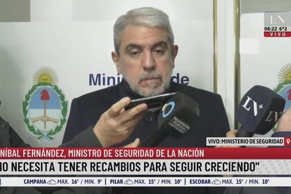 Aníbal Fernández LN+ EN VIVO