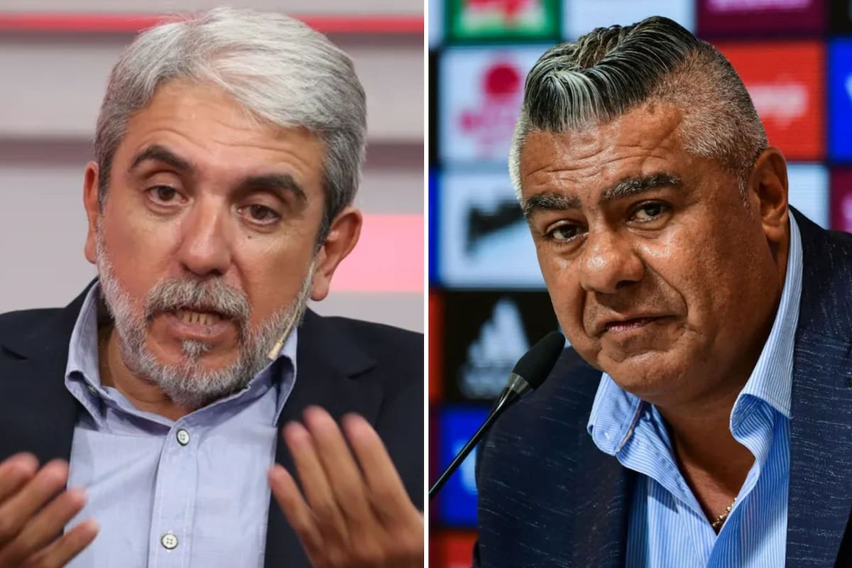 Aníbal Fernández y Chiqui Tapia