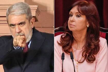Aníbal Fernández y Cristina Kirchner