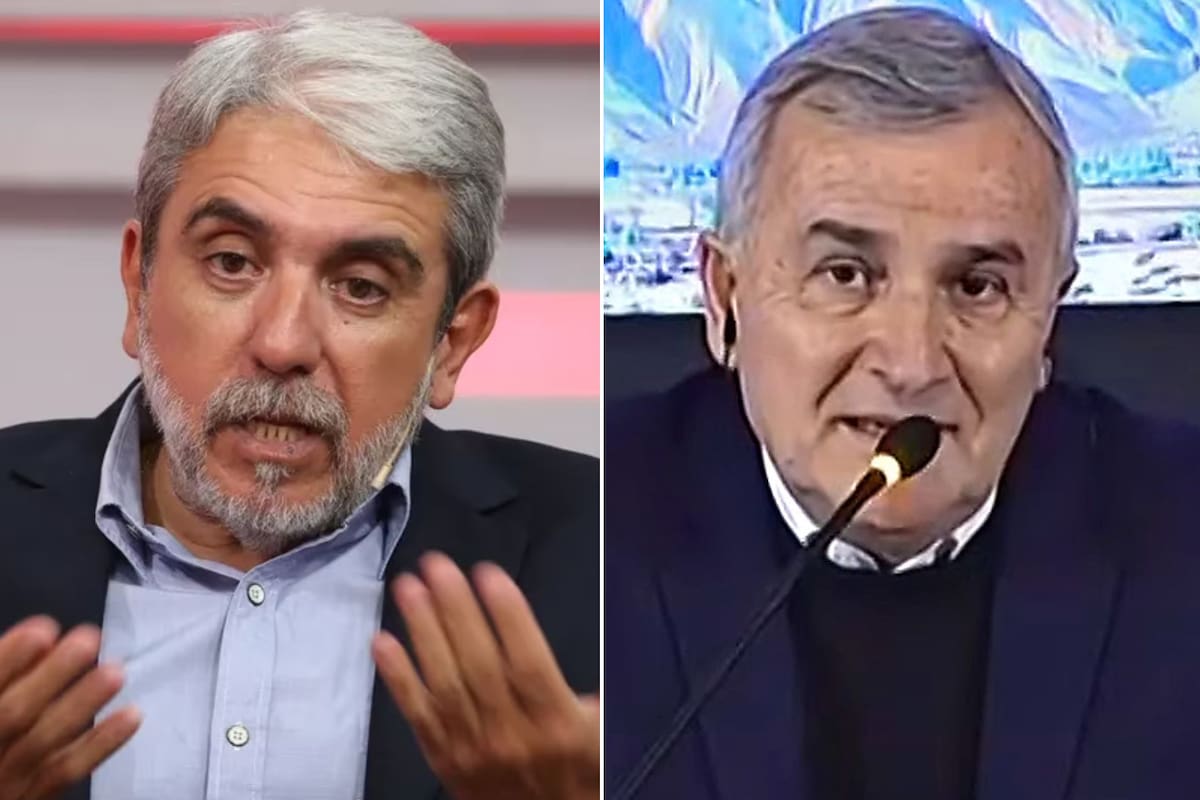 Aníbal Fernández y Gerardo Morales