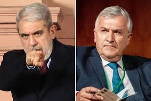 Aníbal Fernández y Gerardo Morales