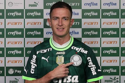 Aníbal Moreno, surgido en Newell's, llegó a Palmeiras luego de un gran paso por Racing; estuvo en el radar de Boca en este mercado de pases