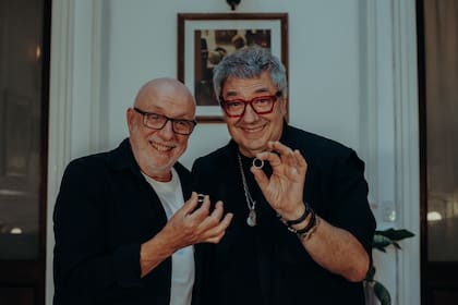 Anillos, todo un símbolo de la unión de esta pareja artística que lleva 35 años de trayectoria