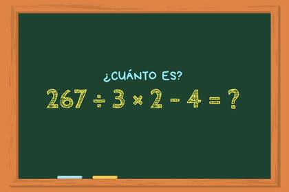 Animate a desafiar tu mente con el siguiente reto matemático
