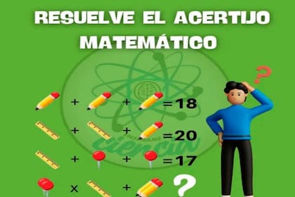 Animate a resolver el acertijo matemático en un minuto