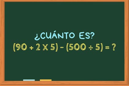 Animate a resolver el siguiente cálculo matemático en solo 1 minuto