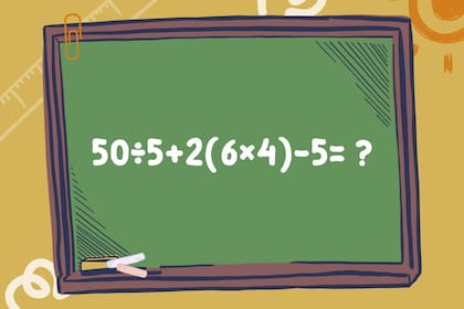 Animate a resolver esta ecuación en un minuto y poné a prueba todos tus conocimientos