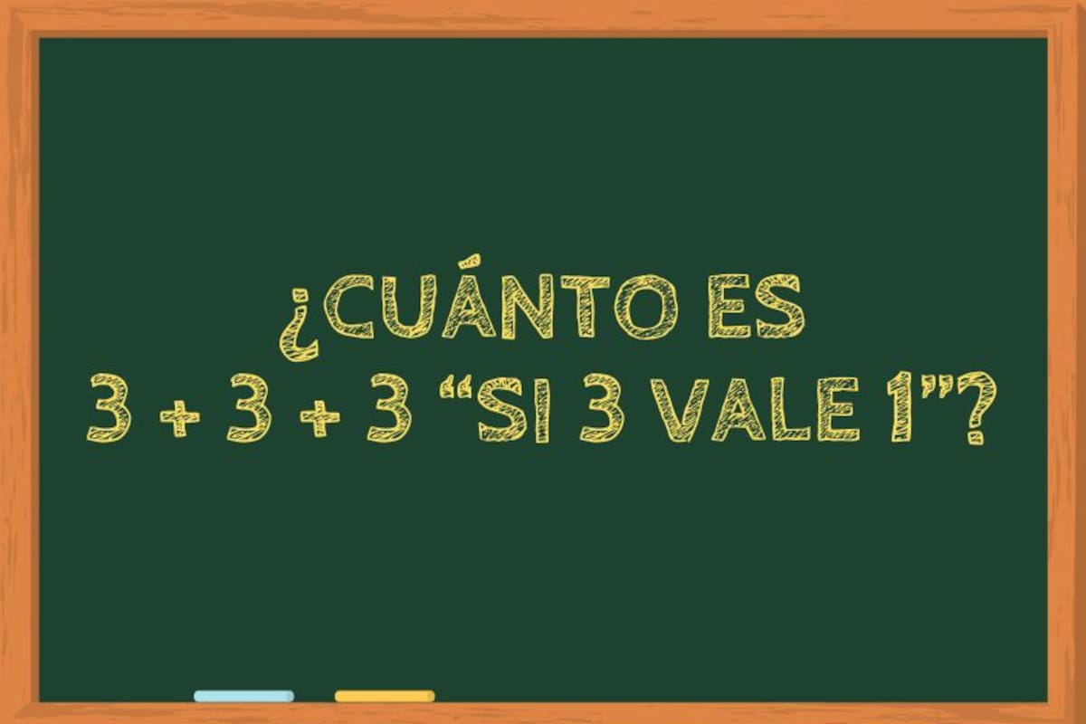 Animate a resolver este cálculo matemático en 30 segundos y poné a prueba todos tus conocimientos