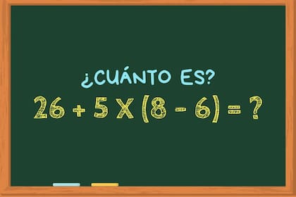 Animate a resolver este cálculo matemático en diez segundos
