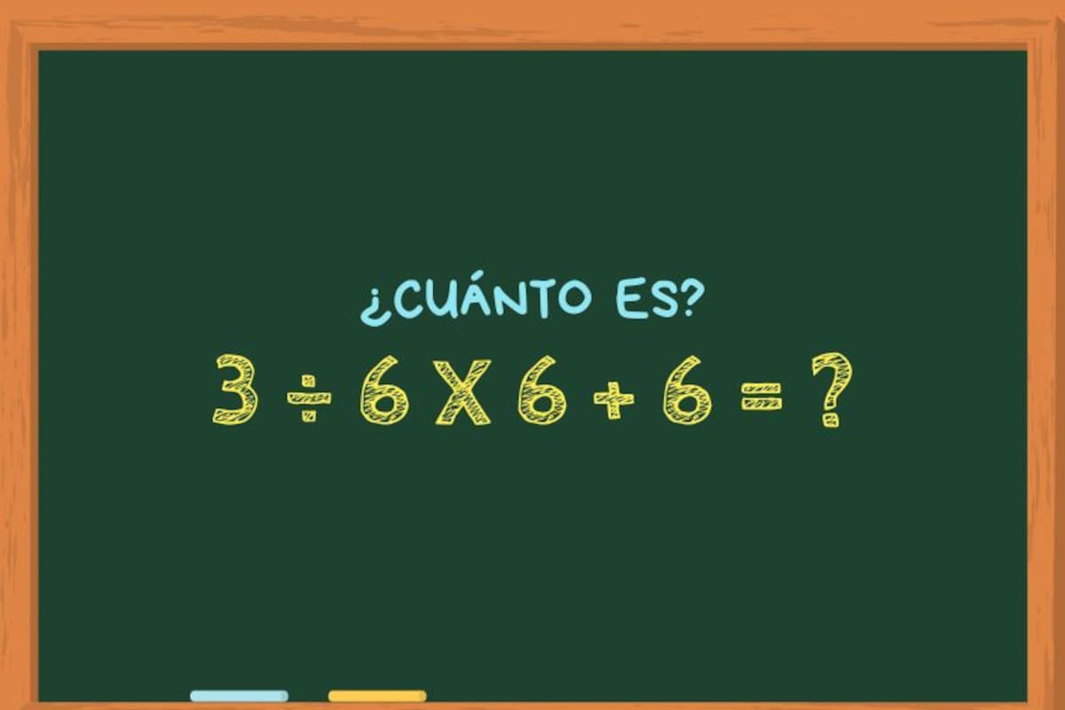 Animate a resolver este cálculo matemático en tan solo 30 segundos y poné a prueba todos tus conocimientos