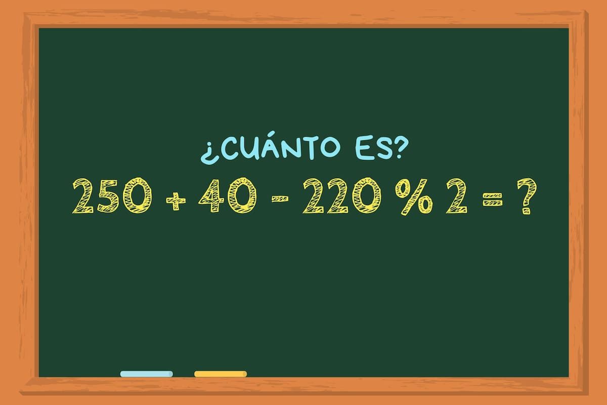 Animate a resolver este cálculo matemático en tan solo 30 segundos y poné a prueba todos tus conocimientos
