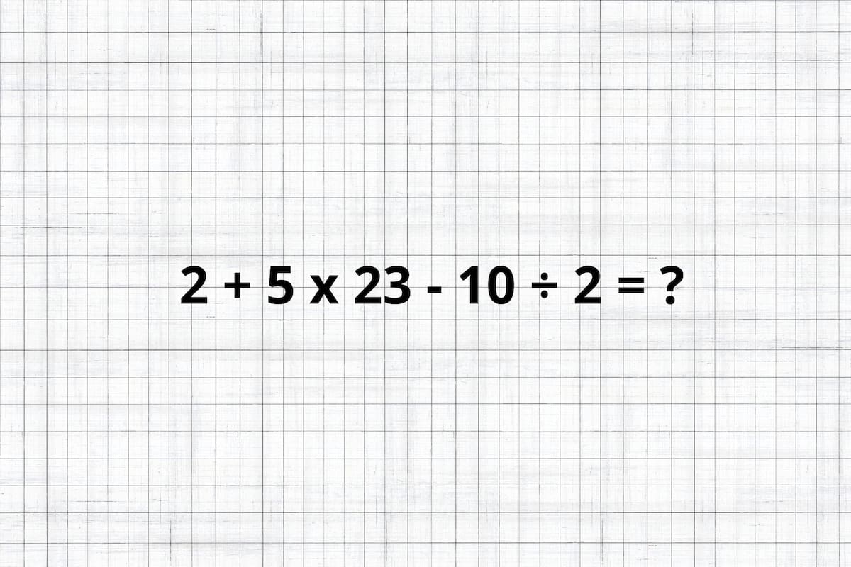 Animate a resolver este cálculo matemático en tan solo 20 segundos