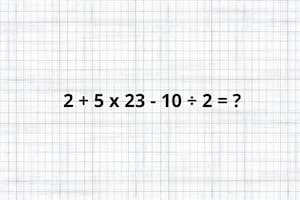 Animate a resolver este cálculo matemático en tan solo 20 segundos
