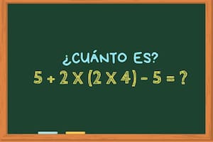 Animate a resolver este cálculo matemático y compartilo con tus amigos para desafiarlos