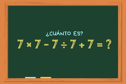 Animate a resolver este ejercicio matemático en tan solo un minuto y pone a prueba tu inteligencia