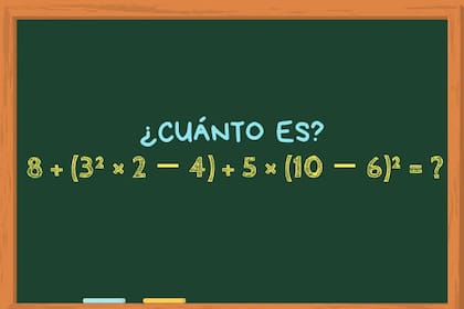 Animate a resolver este ejercicio matemático en un minuto y poné a prueba tu inteligencia