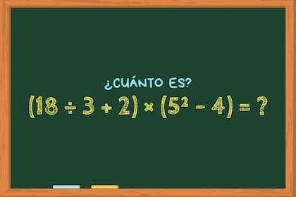 Animate a resolver este ejercicio matemático en 30 segundos y poné a prueba tu inteligencia