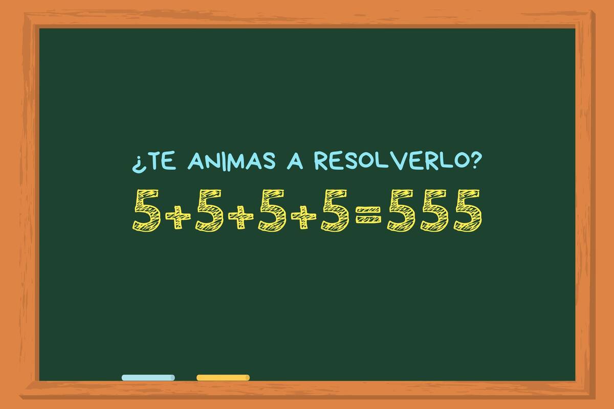 Animate a resolver este ejercicio matemático y poné a prueba todos tus conocimientos