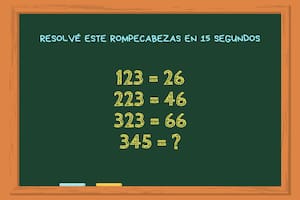 Animate a resolver este rompecabezas matemático en tiempo récord