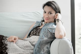 La particular relación entre Anita Martínez y su expareja