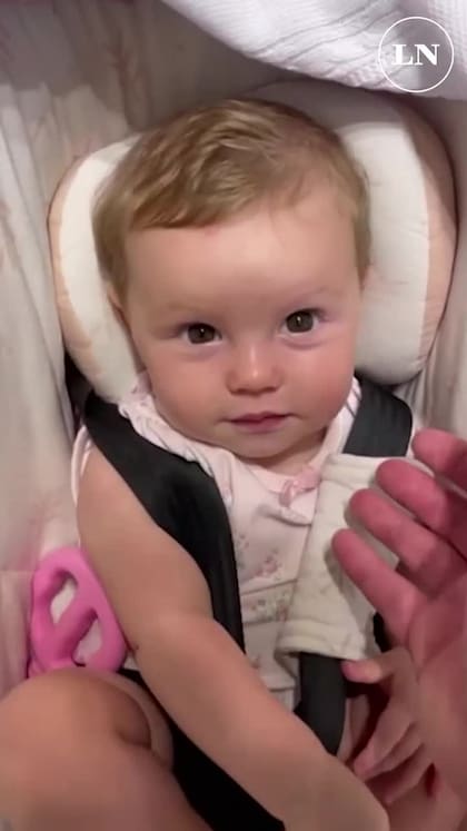 Anita, la hija de Pampita junto a Roberto García Moritán