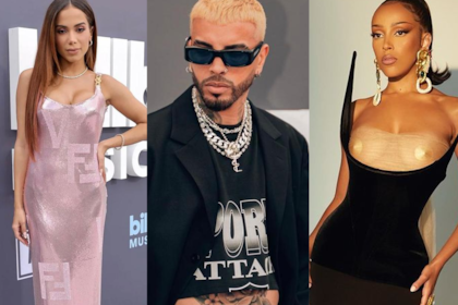 Anitta, Rauw Alejandro y Doja Cat sorprendieron con sus atuendos en los Billboard Music Awards 2022