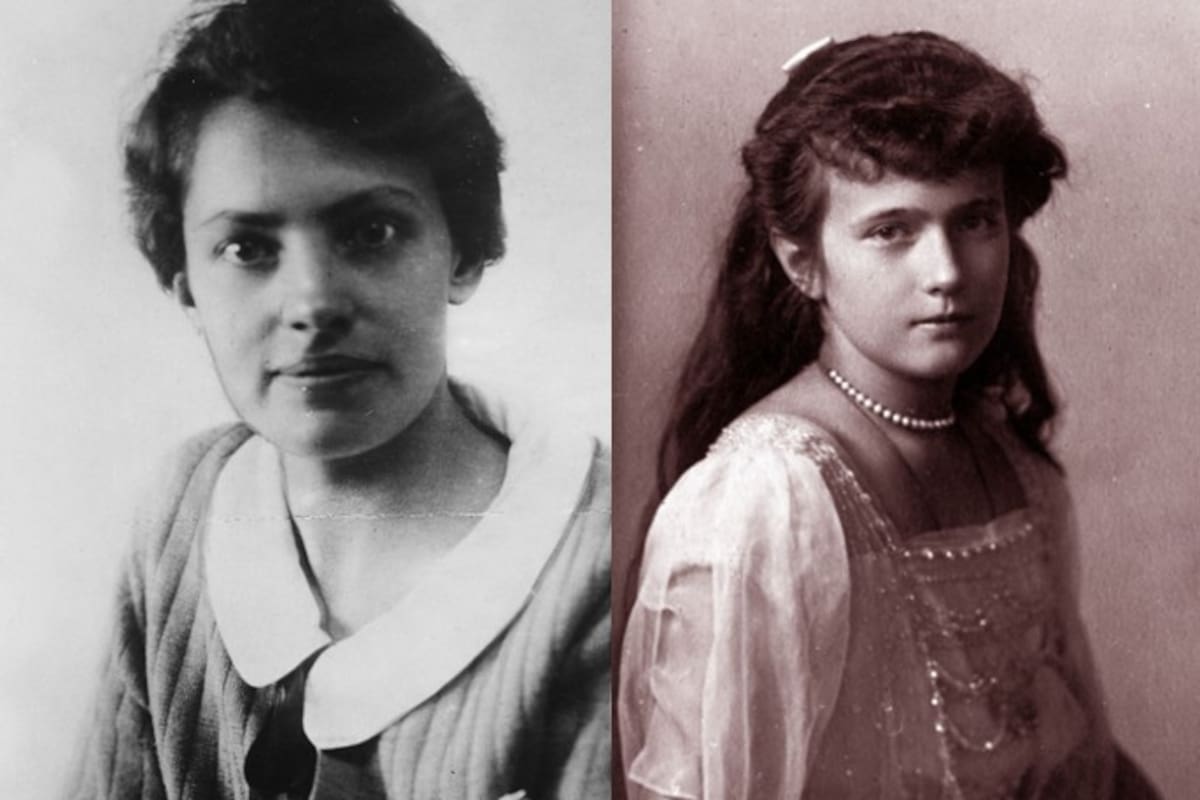 Anna Anderson y Anastasia Romanov