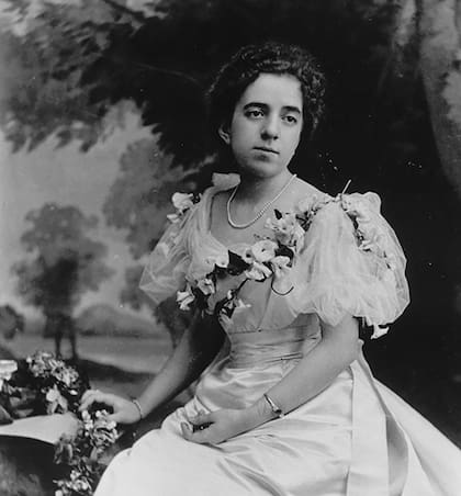 Anna Gould, la rica heredera de la fortuna que hizo su padre, Jay Gould, en los ferrocarriles. Su matrimonio con el marqués de Castellane duró once años.