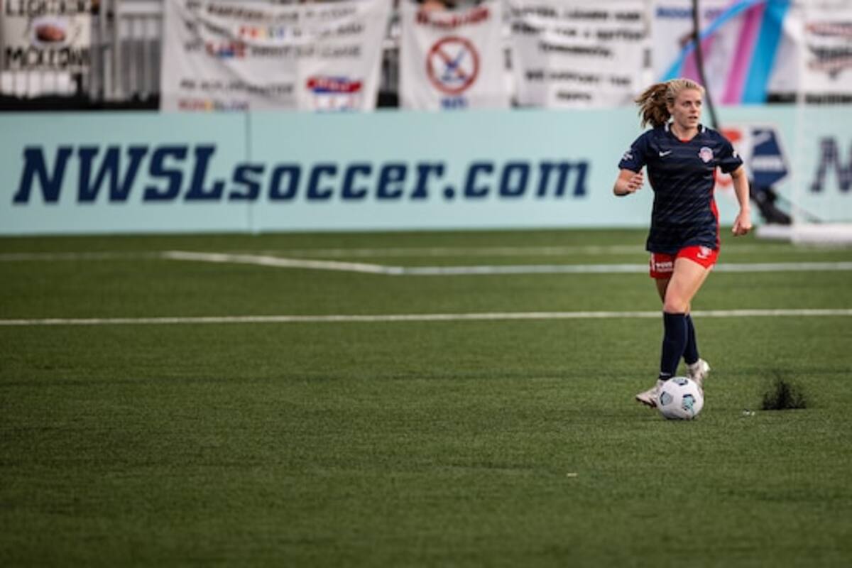 Anna Heilferty del Washington Spirit, uno de los clubes de la NWSL sacudido por acusaciones de abuso y un lugar de trabajo tóxico