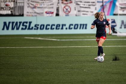 Anna Heilferty del Washington Spirit, uno de los clubes de la NWSL sacudido por acusaciones de abuso y un lugar de trabajo tóxico