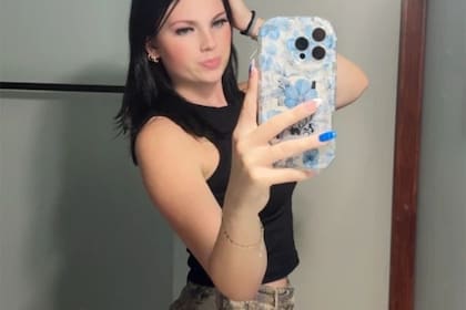 Anna Kepner en una toma de TikTok. La adolescente apareció muerta el 8 de noviembre