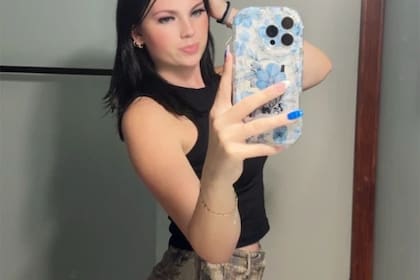 Anna Kepner en una toma de TikTok. La adolescente apareció muerta el 8 de noviembre