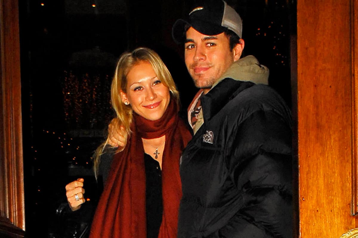 Anna Kournikova y Enrique Iglesias