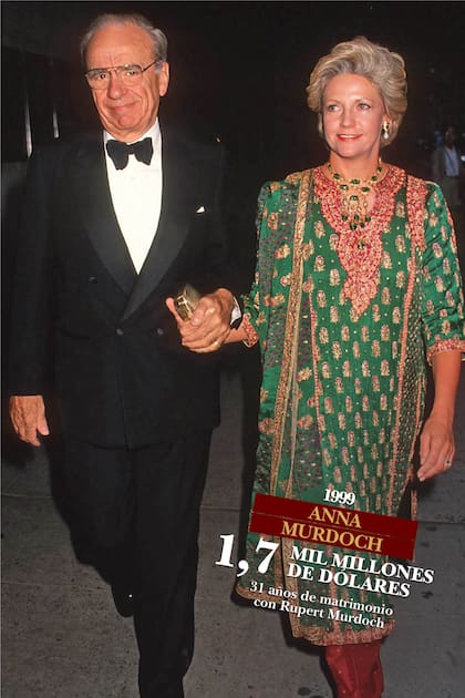 Anna Murdoch - 31 años de matrimonio con Rupert Murdoch
