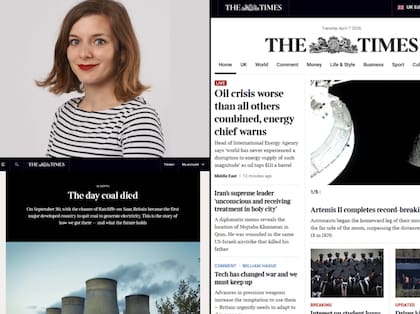 Anna Sbuttoni es la Subdirectora de Estrategia Digital de The Times y The Sunday Times
