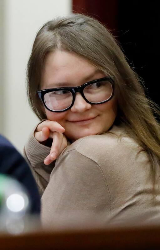 Anna Sorokin durante su juicio en la Corte Suprema de Nueva York. 27 de marzo de 2019