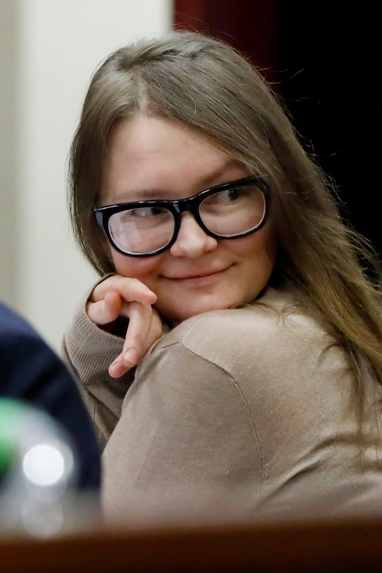Anna Sorokin durante su juicio en la Corte Suprema de Nueva York. 27 de marzo de 2019