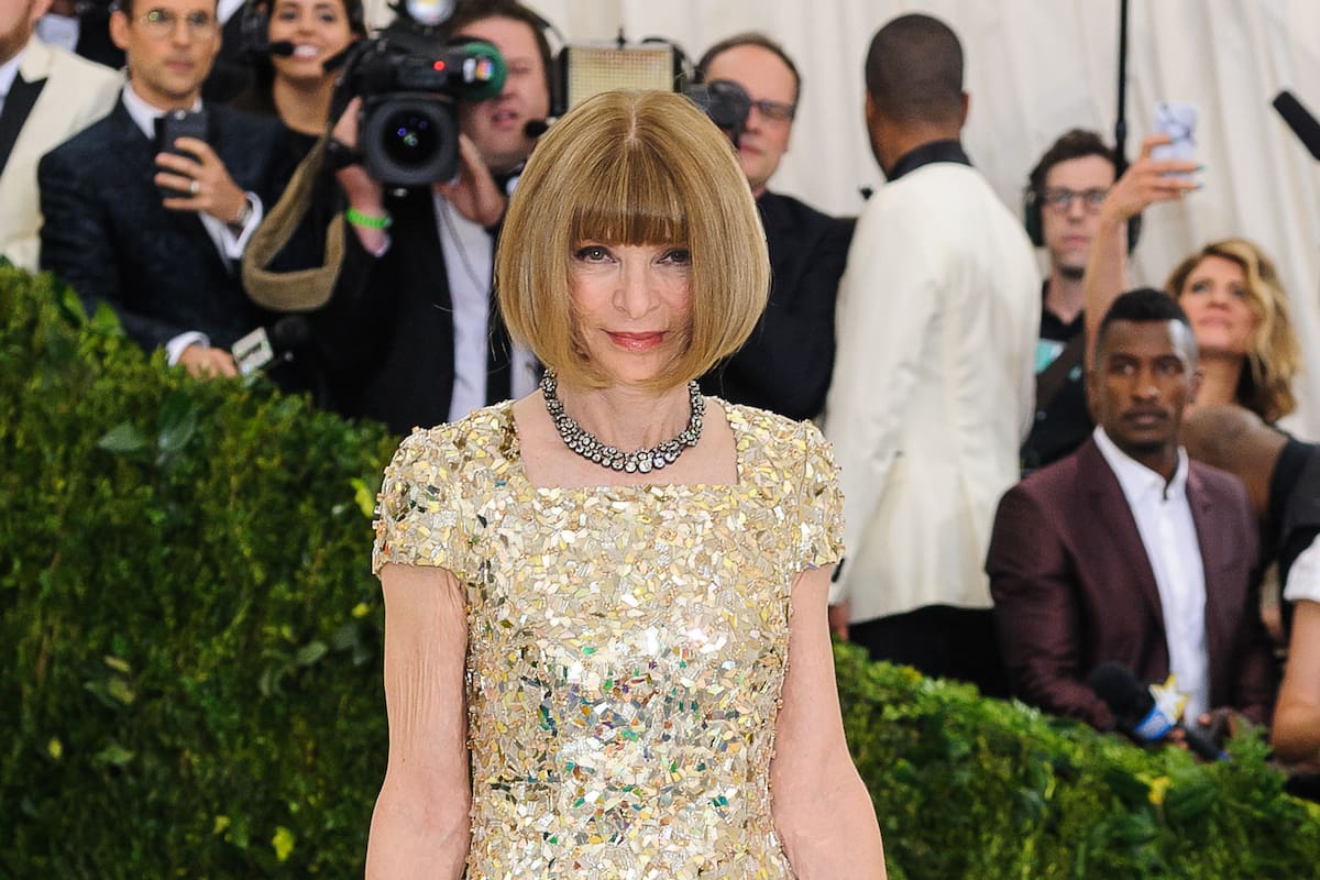 Anna Wintour en la Metropolitan Museum of Art Costume Institute Gala de 2017