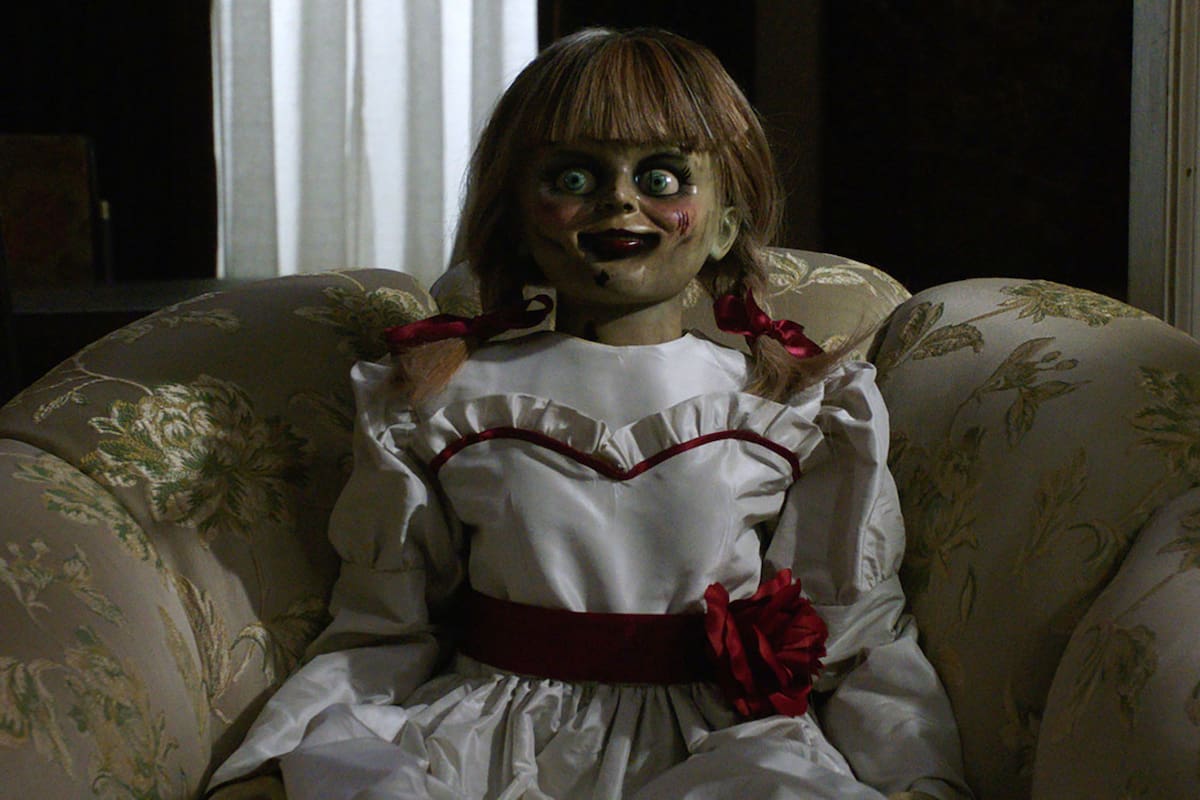Annabelle ya es una celebridad entre los muñecos malditos del cine