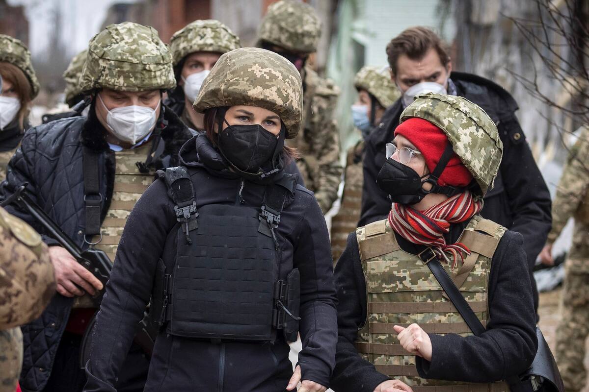 Annalena Baerbock, ministra de Relaciones Exteriores de Alemania