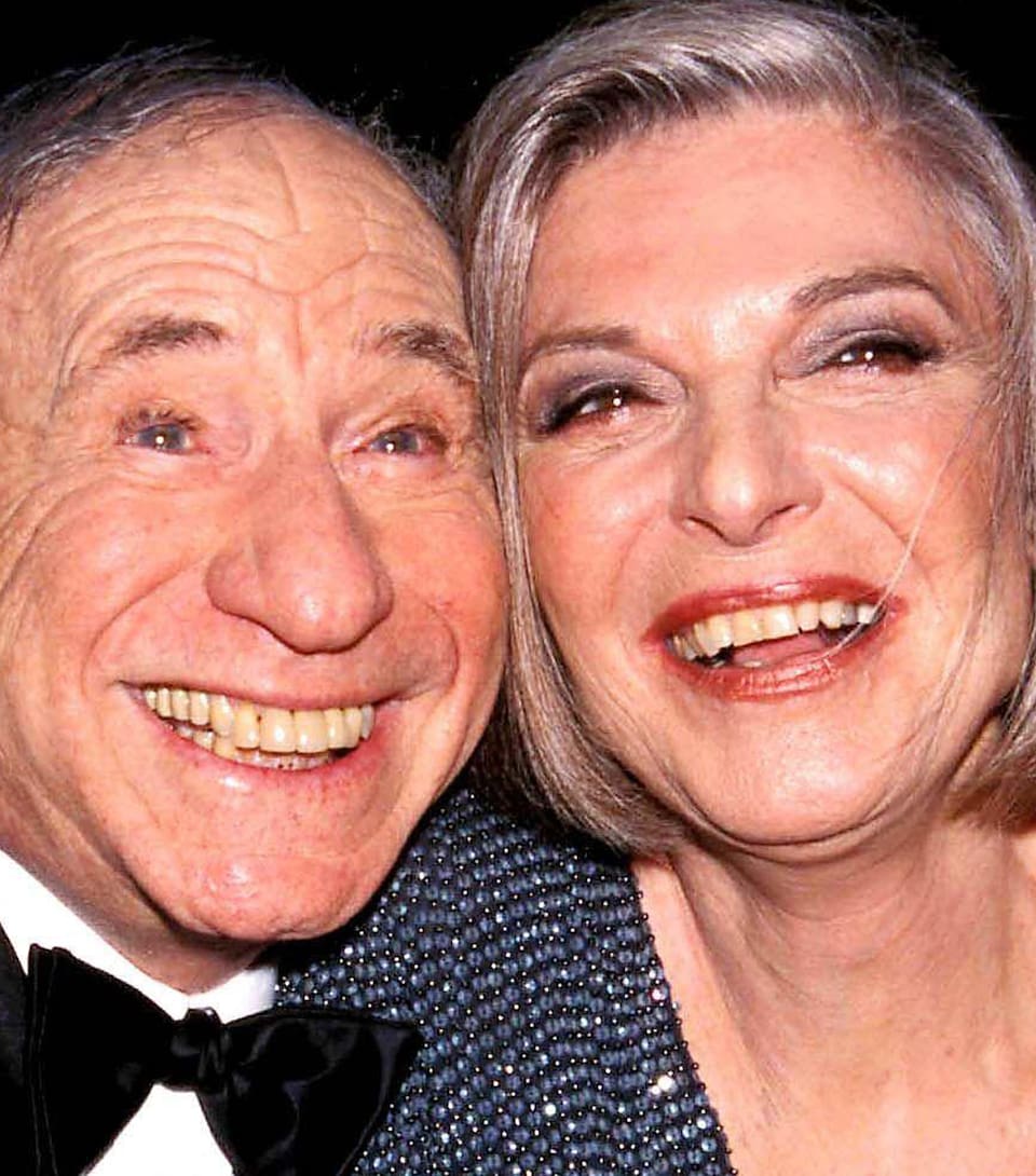 Anne Bancroft y Mel Brooks se conocieron en 1961 y permanecieron unidos hasta la muerte de la actriz, en 2005