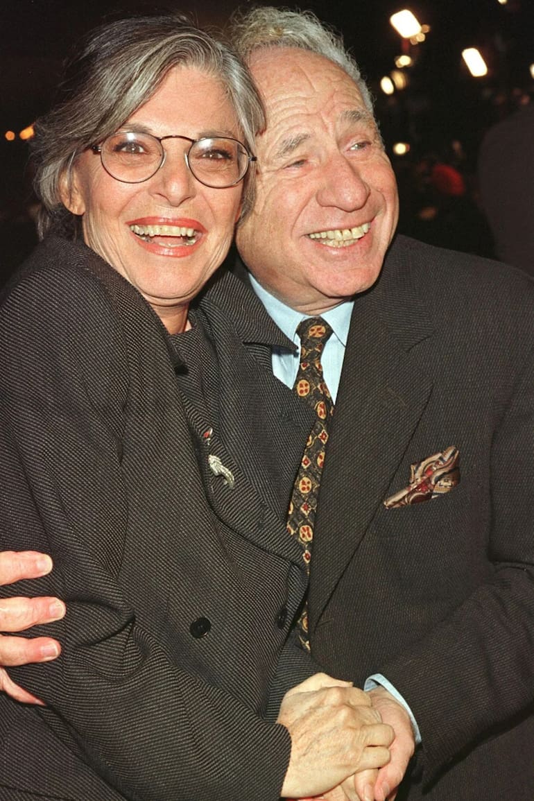 Anne Bancroft y Mel Brooks se conocieron en 1961 y permanecieron unidos hasta la muerte de la actriz, en 2005
