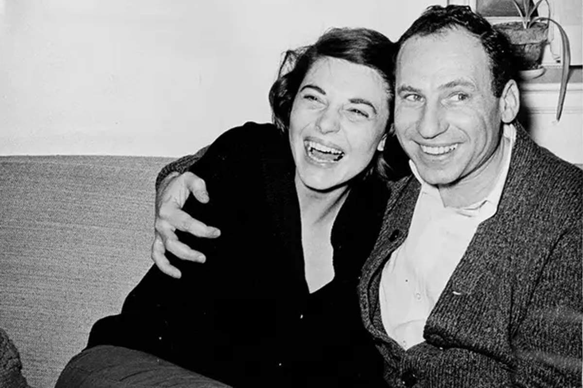 Anne Bancroft y Mel Brooks se conocieron en 1961 y permanecieron unidos hasta la muerte de la actriz, en 2005