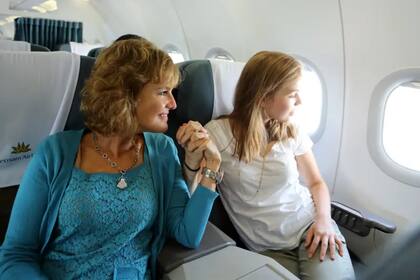 Annette y su hija